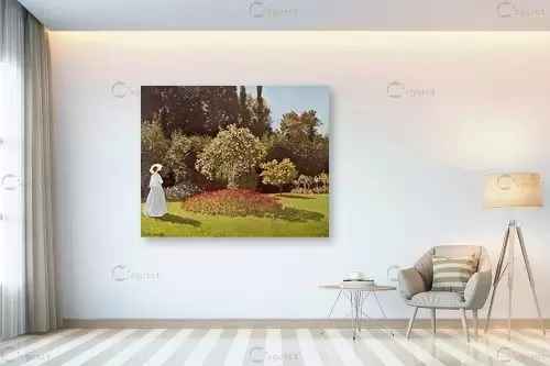 Claude Monet 002 - קלוד מונה - תמונות לחדר שינה קלאסי סגנון אימפרסיוניסטי  - מק''ט: 115752
