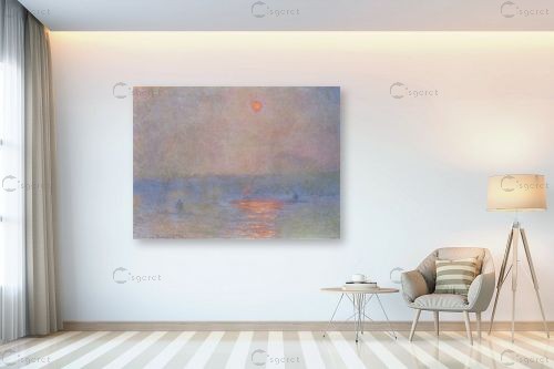 Claude Monet 048 - קלוד מונה - אקספרסיוניזם מופשט  - מק''ט: 115808