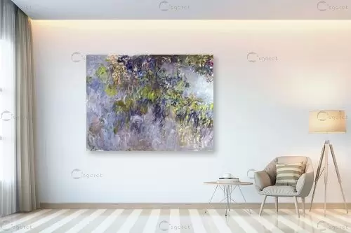 Claude Monet 069 - קלוד מונה - אקספרסיוניזם מופשט  - מק''ט: 115830
