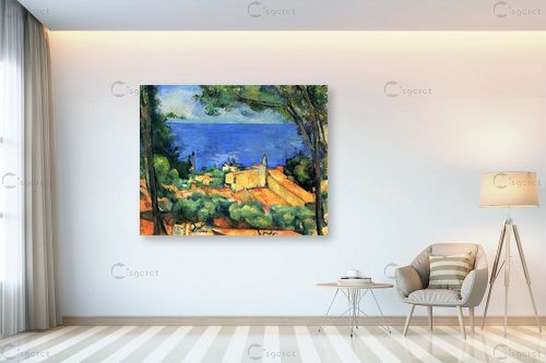 Paul Cezanne 022 - פול סזאן - תמונות קלאסיות לסלון ציורי שמן  - מק''ט: 130232