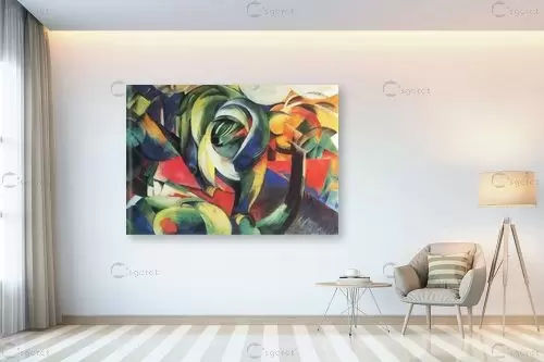 Franz Mark 026 – מרק פרנץ | תמונה לקיר