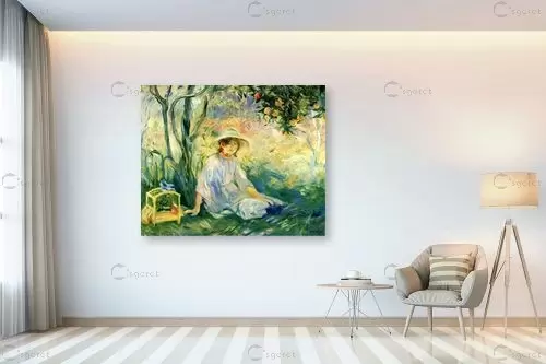 Morisot Berthe 064 - ברת מוריזו - תמונות קלאסיות לסלון  - מק''ט: 131792