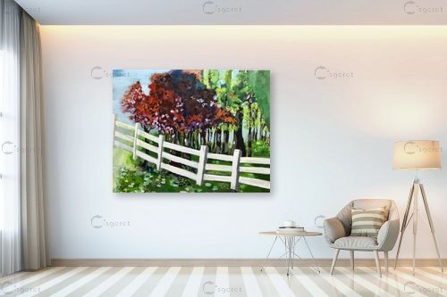 Mint &amp; pink  – MMB Art Studio | תמונה לקיר בסגנון מודרני