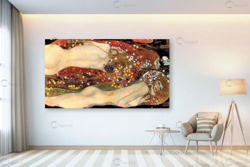 נחשי מים water serpents 2 – גוסטב קלימט | תמונה לקיר