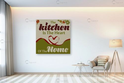 מטבח - מסגרת עיצובים - תמונות למטבח מודרני טיפוגרפיה דקורטיבית  - מק''ט: 238530