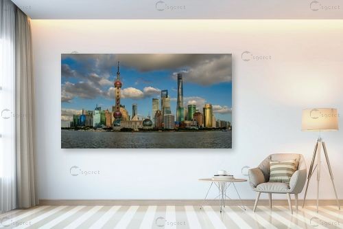 Shanghai - טניה קלימנקו - תמונות אורבניות לסלון  - מק''ט: 315105