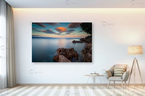 sunset in Opatija – ניקולאי טטרצ'וק | תמונה לקיר בסגנון מודרני