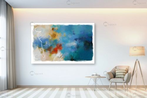 מופשט 204 – איש גורדון | תמונה לקיר בסגנון מופשט