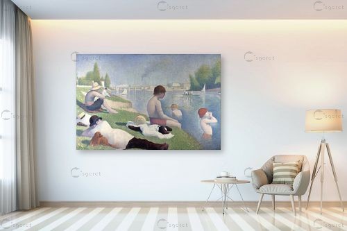 Bathers at Asnieres – זורז סרה | תמונה לקיר