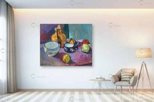 Dishes &amp; Fruit – אנרי מאטיס | תמונה לקיר