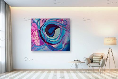 רפואה משלימה – אסתר חן-ברזילי | תמונה לקיר בסגנון מופשט