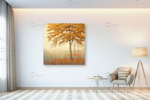 עצים בסתיו - James Wiens - תמונות לסלון רגוע ונעים  - מק''ט: 391036