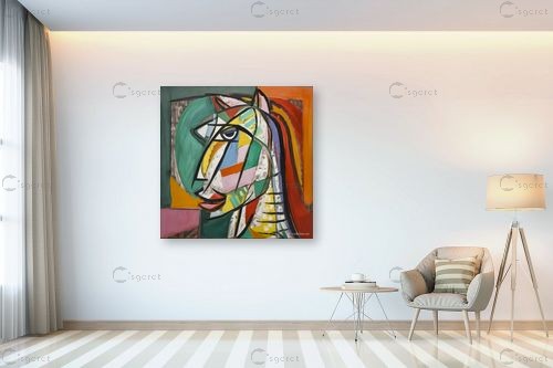 דיוקן סוס אבסטרקטי – יובל אמיר | תמונה לקיר בסגנון מודרני