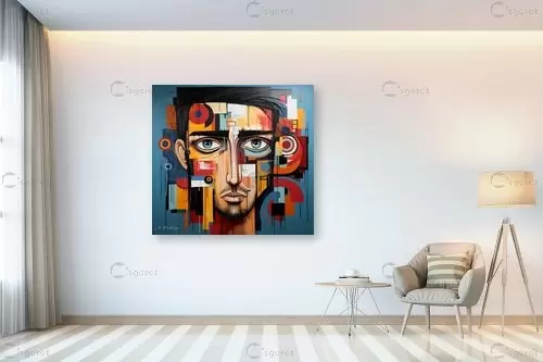 מבט – אמיר וינברגר | תמונה לקיר בסגנון מודרני