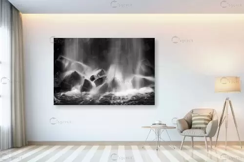 מים ואבן - סיוון זמיר - תמונות לסלון מודרני צילומים  - מק''ט: 450518