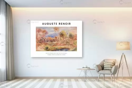Auguste Renoir - פייר רנואר - תמונות לסלון רגוע ונעים  - מק''ט: 464328