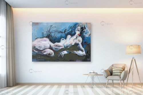 שרועה – איש גורדון סלקטד | תמונה לקיר בסגנון מופשט