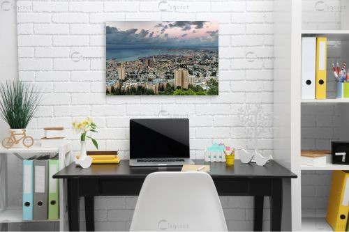 דימדומים במפרץ.. – מיכאל שמידט | תמונה לקיר בסגנון מודרני