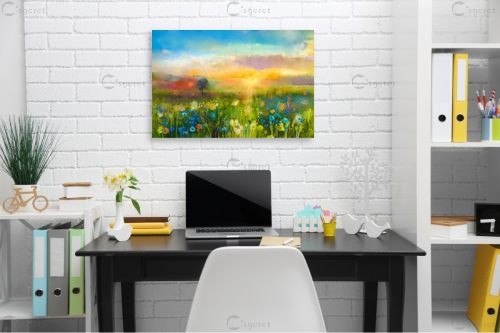 אופטימיות קוסמית – Artpicked | תמונה לקיר בסגנון מופשט