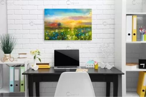 אופטימיות קוסמית – Artpicked | תמונה לקיר בסגנון מופשט