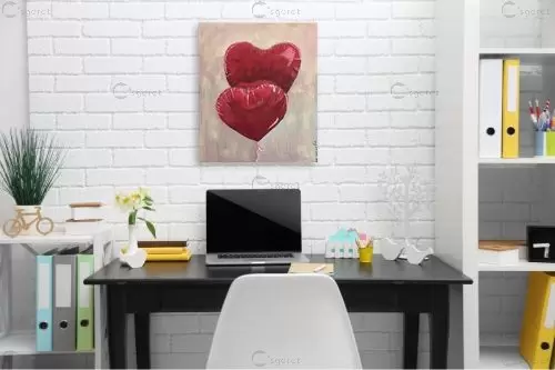 All you need is love  – MMB Art Studio | תמונה לקיר בסגנון מודרני