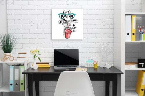 ג'ירפה שייק – Artpicked Modern | תמונה לקיר בסגנון מודרני