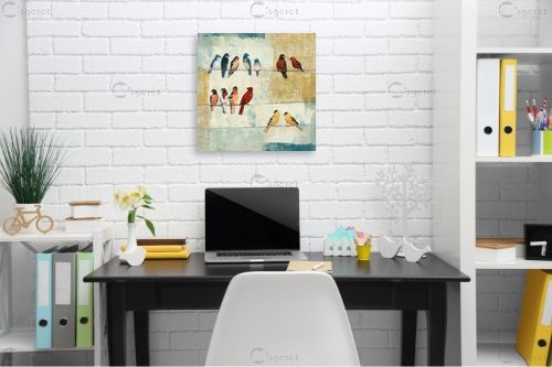 מקהלה שכזאת – Avery Tillmon | תמונה לקיר בסגנון כפרי