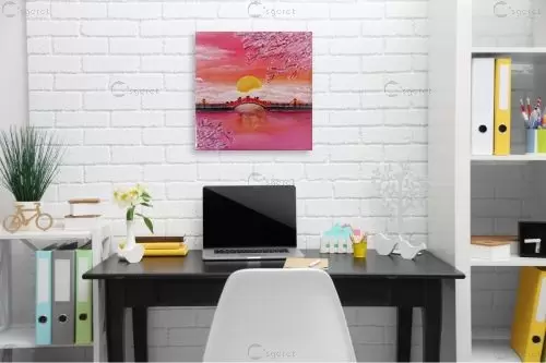 Day in Pink – נופר מורדוך | תמונה לקיר בסגנון מודרני