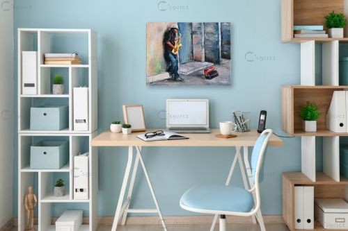 ברחובות תל אביב – שולי חיימזון | תמונה לקיר בסגנון מודרני