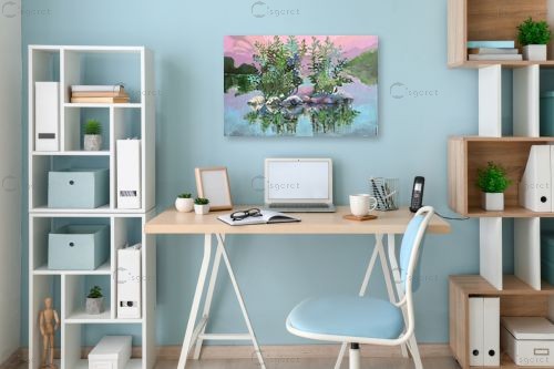 Poet's island – MMB Art Studio | תמונה לקיר בסגנון מודרני