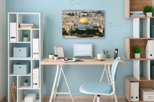 כיפת הסלע – אורלי גור | תמונה לקיר בסגנון מודרני