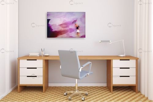 גשם סגול – Artpicked | תמונה לקיר בסגנון מודרני