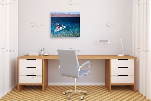 Big Blue 1 – MMB Art Studio | תמונה לקיר בסגנון מודרני