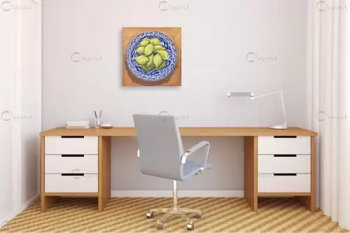 Green citrus  – MMB Art Studio | תמונה לקיר בסגנון מודרני