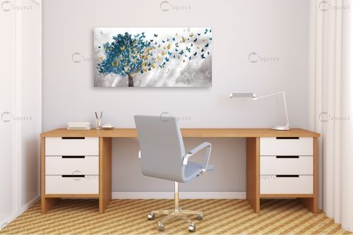 פרפרי שלכת – Artpicked | תמונה לקיר בסגנון סוריאליסטי