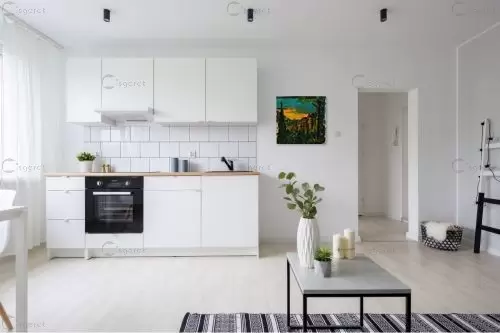 שקיעה בקרית יובל – חיים בורוש | תמונה לקיר בסגנון מודרני