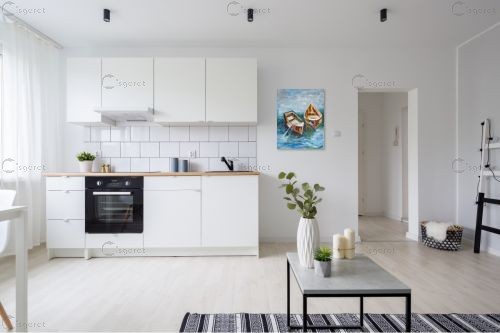 סירות הדיג בים הכחול – רחל אלון | תמונה לקיר בסגנון מודרני