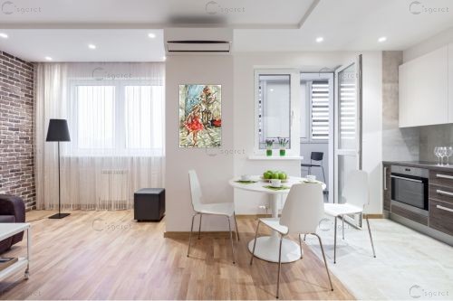 משמחת את ליבו – בן רוטמן | תמונה לקיר בסגנון כפרי