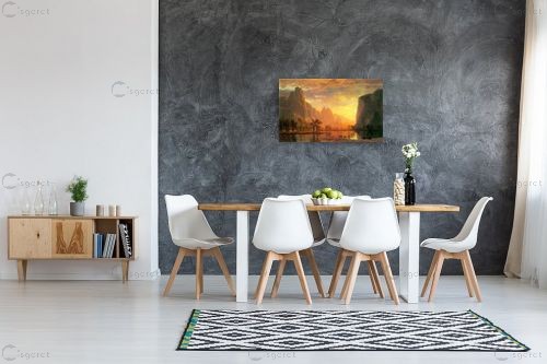 Albert Bierstadt 060 – אלברט בירשטאדט | תמונה לקיר