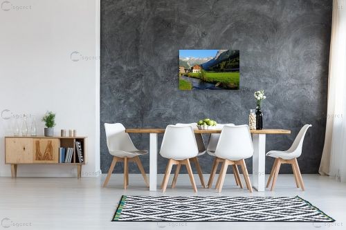 שוויץ – ניקולאי טטרצ'וק | תמונה לקיר בסגנון כפרי