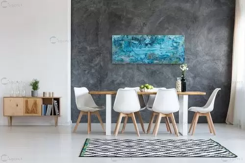 מסתורין – חוה מזרחי | תמונה לקיר בסגנון מופשט