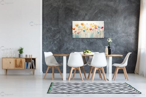 פרחים בטבע – יניב גרינברג | תמונה לקיר בסגנון מודרני