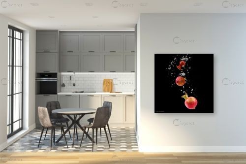 רימונים במים – קובי פרידמן | תמונה לקיר בסגנון מודרני