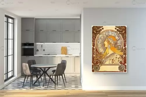 Zodiac – אלפונס מוכה | תמונה לקיר