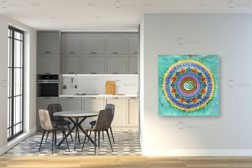 מזל דגים – נעמי מור | תמונה לקיר בסגנון מודרני