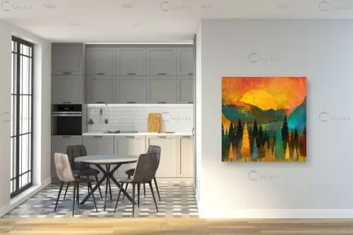 ברושים – Artpicked | תמונה לקיר בסגנון מודרני