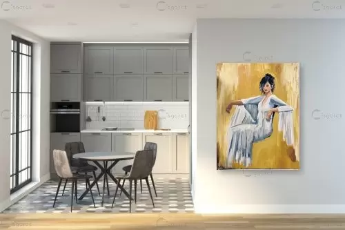  Delighted  – MMB Art Studio | תמונה לקיר בסגנון מודרני