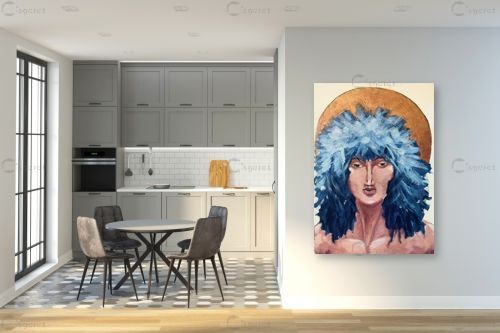Bubble Babushka  – MMB Art Studio | תמונה לקיר בסגנון מודרני
