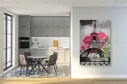 007 כלנית צרפתית  – אירית רוטרובין | תמונה לקיר בסגנון מודרני