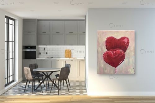 All you need is love  – MMB Art Studio | תמונה לקיר בסגנון מודרני